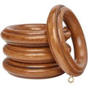 ห่วงม่านไม้คุณภาพดี งานแฮนด์เมด ทนทาน อุปกรณ์ตกแต่งผ้าม่านสำหรับใช้ในบ้านและเชิงพาณิชย์ มีจำหน่ายในราคาที่ดีที่สุด - Product Image 5