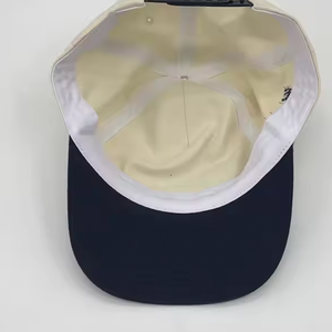 Casquettes Snapback 5 panneaux du meilleur matériau du fabricant Chapeaux de plage appropriés à l'usine - Product Image 3