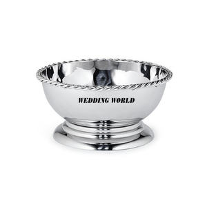 Cuenco de chocolate martillado chapado en oro, cuenco dulce decorativo de forma redonda, diseño personalizado, cuenco de chocolate elegante - Product Image 3