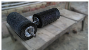 Indian Supplier Steel Wire <b>Roller</b> Brush for Automotive or Engineering and Fabrication Industry Surface Cleaning for Sale - Product Image 3