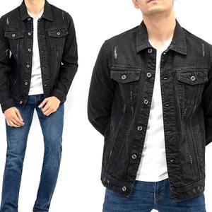 High Quality 2026 Custom Unisex Stand Collar <b>Denim</b> <b>Jacket</b> with Embroidery No Hooded Quilted High Street Style Winter <b>Jacket</b> - Product Image 5