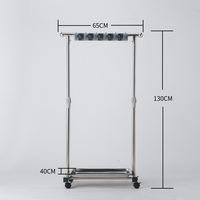 Chariot de ménage avec support pour balai et serpillière, support de serpillière mural, rangement pour outils de nettoyage, chariot organisateur pour buanderie et placard