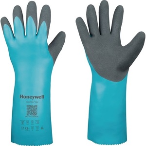 ถุงมือเคมีสีเขียว FLEXTRIL 211 ไซส์ 10 มาตรฐาน EN 388 EN 374 EN 407 PPE III HONEYWELL-แพ็ค 12 ชิ้น ถุงมือทำสวน อุปกรณ์ป้องกัน - Product Image 1