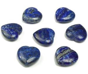 Pierres de cœur gonflées en Lapis Lazuli personnalisées de la meilleure qualité pour cadeaux ou collectionneurs et utilisation de guérison spirituelle disponibles à la vente - Product Image 4