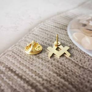 Fábrica al por mayor diseño personalizado Logo masón solapa Pin De Metal masón dinero Clip regalo ronpex - Product Image 3