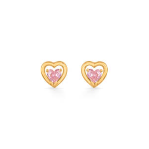 Colgante de Corazón Dorado para Ella - Regalo Perfecto - Product Image 3
