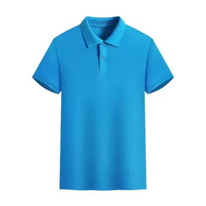 Nuevas Camisas de Hombre Elegantes, Transpirables, de Secado Rápido, 100% Algodón Dobby, de Alta Calidad, con Bordado Personalizado, Manga Corta, Corte Regular - Product Image 1