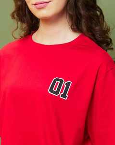 Camiseta de manga corta para mujer al por mayor, ropa informal, camiseta cuadrada de algodón/poliéster de la mejor calidad para mujer - Product Image 5