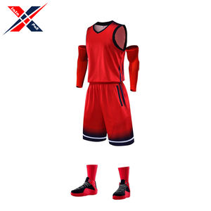 Maillot de basket personnalisé haute qualité, très demandé, avec impression par transfert thermique, grandes tailles, antibactérien, séchage rapide et respirant - Product Image 2