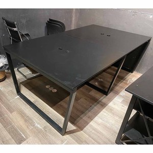Escritorios de Oficina Modernos de Melamina en Conjunto de 4 Piezas, 240x120cm, Requiere Ensamblaje-HBTC014 - Product Image 5