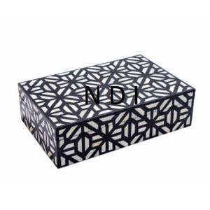 Boîte à mouchoirs en acier inoxydable de qualité supérieure pour la décoration de table, avec finition brillante pour la décoration - Product Image 2