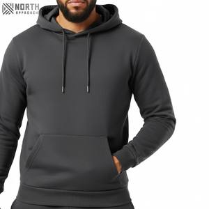 ชุดวอร์มผ้าคอตตอนผ้าฟลีซสำหรับผู้ชายชุดวอร์มผ้าคอตตอนผ้าฟลีซชุดวอร์มปักตามสั่ง - Product Image 1