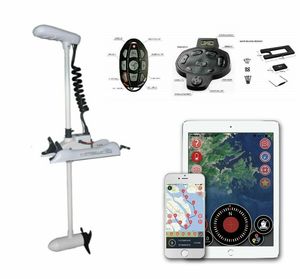 Enni-มอเตอร์ Trolling GPS 12V 55LB 54 "SHIP_Brand ใหม่ฟรีแบบใหม่
