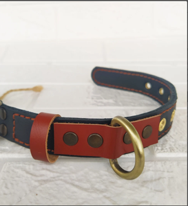 Leather <b>Dog</b> Collar Pattern With Personalizable 3 Gift <b>Tags</b> Greyhound and Whippet - Product Image 2