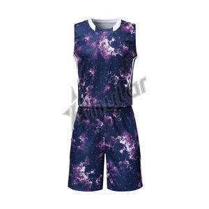 Maillots d'entraînement de basket-ball réversibles de haute qualité pour hommes imprimés sur mesure grande taille équipement d'entraînement d'équipe de sport pour l'été - Product Image 1