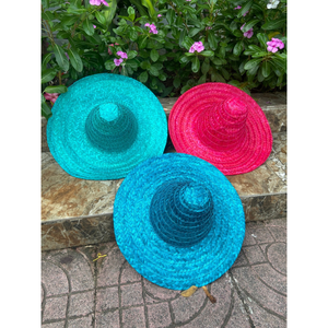 Colorful Natural Straw Mexican Hat Tabletop Party Supplies Fiesta Party Birthday Decorative Hat At Factory Price for Export - Product Image 6
