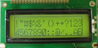 Wisetip Hochwertiges Vg122X32A Monochrom Grafik-LCD-Anzeigemodul +5V 1/32 Duty Cycle 60x18mm Sichtbereich 84x44mm Anzeigegröße