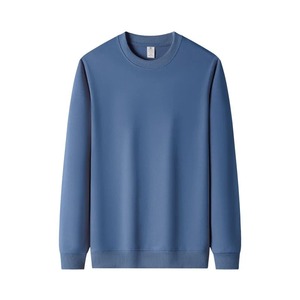 Sudaderas con capucha informales de moda para hombre, sudaderas de algodón 100% de alta calidad, estilos simples de cuello redondo, moda sin capucha, sueltas - Product Image 4