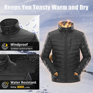 Veste matelassée rembourrée pour les aventures en plein air Veste d'hiver isolée et élégante Tarif de gros OEM Mode personnalisée Prix bon marché - Product Image 2