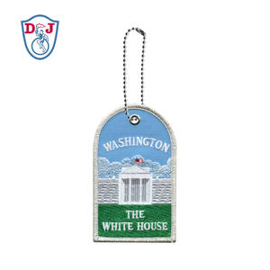 Etiqueta de Equipaje Bordada Personalizada, Parche Bordado, Etiqueta de Tela, Crea Tu Propio Diseño - Product Image 2