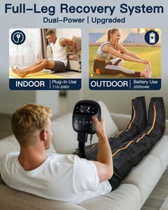 Botas de Compresión de Aire para Recuperación de Piernas Completas RENOVACARE de Singapur PRML-1810-E Sistema de Masaje de Presión Ajustable Inteligente para Pantorrillas - Product Image 3