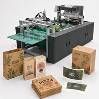 Imprimante jet d'encre multifonction pour sacs en papier et boîtes à pizza avec couleurs CMYK et logo personnalisé automatique