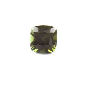 เบาะทัวร์มาลีนสีเขียวถ่าน AAA 0.35อัญมณีธรรมชาติแบบหลวมสำหรับการทำเครื่องประดับ - Product Image 1