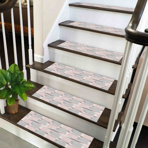 Tapis traditionnel en laine écologique imprimé, adapté aux animaux de compagnie, design patchwork imprimé en 3D, grand format, avec envers en latex rose - Product Image 2
