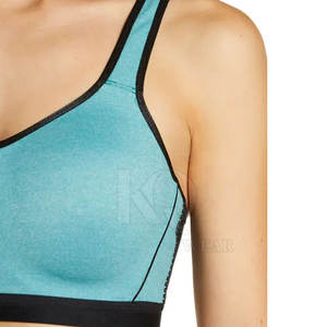 Sujetador Deportivo para Mujer, Transpirable, con Logotipo Frontal, Alto Soporte, Top de Fitness para Entrenamiento, Superventas en Línea - Product Image 4