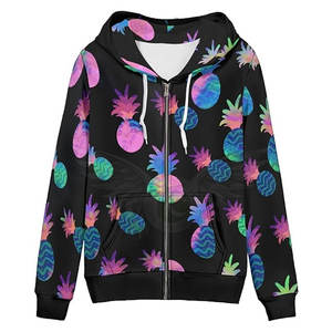 Sudaderas con capucha de sublimación transpirables para hombre hechas a medida invierno poliéster/algodón liso teñido - Product Image 1