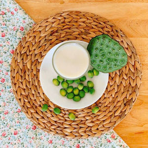 Napperons tressés ronds faits à la main en jacinthe d'eau avec demande personnalisée-plaqué or de BLUE LOTUS Vietnam - Product Image 6