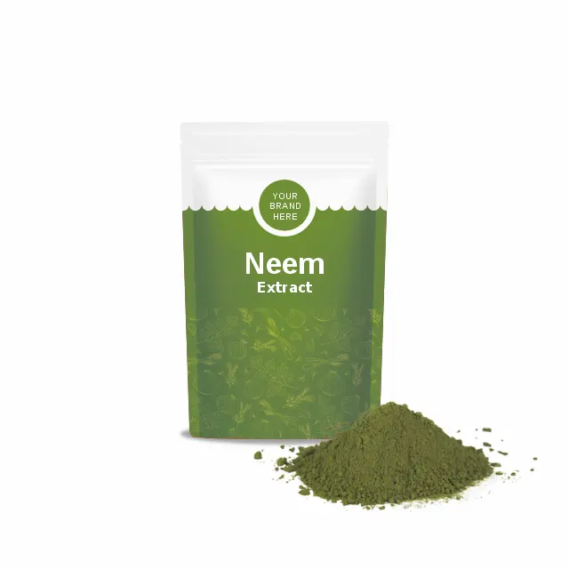 OEM ODM Reines grünes Neem-Blätter-Extrakt-Pulver | Neem-Extrakt | Entgiftung, stärkt Immunität, nährt Hautzellen