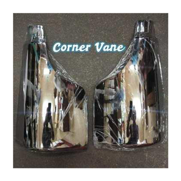 GELING Truck Body Parts Chrome Corner Bumper Side Trim Panel for Isuzu 100p Nkr Npr