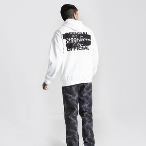 Streetwear personnalisé 2025 Vêtements Sports Fitness Basics, Pull à manches longues en coton mélangé Sweats à capuche imprimés en coton pour hommes - Product Image 6
