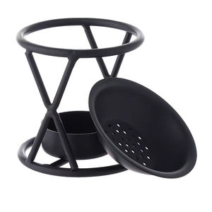 Quemador Bakhoor con mango de madera, gran calidad, diseño fabuloso, quemador de incienso decorativo de Color dorado de Metal para festivales y eventos - Product Image 5