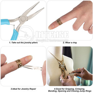 Alicates de joyería de alta calidad Equipos de joyería de material de acero inoxidable hechos profesionales Venta en línea - Product Image 3