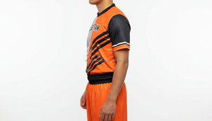 Uniformes de football pour hommes de haute qualité avec logo personnalisé, 100% polyester, séchage rapide, respirant, col en V, dernier design, ensembles de football - Product Image 6