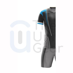 Venta al por mayor de uniformes de fútbol Superior establece camisetas de fútbol de equipo personalizado con pantalones cortos OEM sublimado fútbol Kit ropa proveedor de fábrica - Product Image 3