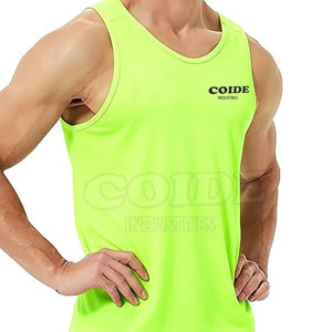 Débardeur pour homme, nouveau, polyester, haute qualité, débardeur sans manches pour le fitness, vêtements pour homme, débardeur de sport pour le fitness - Product Image 5