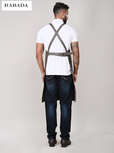 Ready to Move Genuine Leather Strap Leather <b>Apron</b> Customized Designed Heavy Duty Leather <b>Apron</b> Exporter From India - Product Image 4