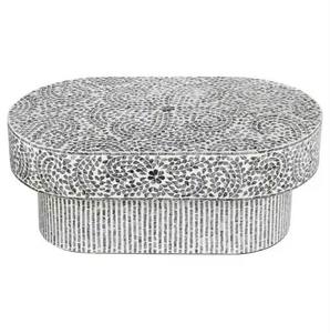 Luxury Home <b>Storage</b> Furniture Bone Inlay <b>Console</b> <b>Table</b> Living Room Furniture Antique Traditional by HANNAN HANDICRAFT - Product Image 3