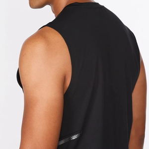 Nuevo estilo Ropa de verano Correr Precio al por mayor Hombres Camiseta sin mangas Entrenamiento Gimnasio Sin mangas Ropa de entrenamiento físico Hombres Camiseta sin mangas - Product Image 5