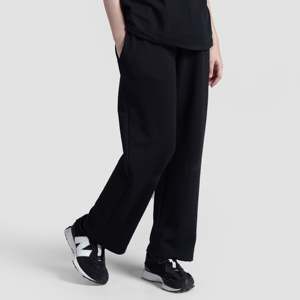 GA High-Waisted Women's Cord Trousers Breathable Black Wide-Leg Leggings Size Large Cotton Material - Product Image 5