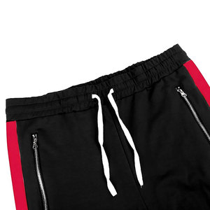 Pantalons pour hommes avec jambe droite coupe ajustée style léger décontracté taille élastiquée pantalons pour hommes de couleur unie vente en gros - Product Image 2