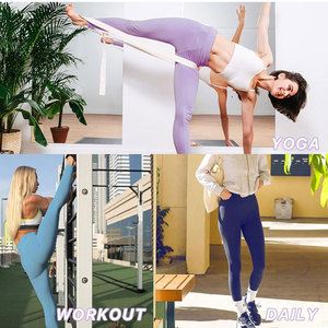 Leggings de compression taille haute avec logo personnalisé OEM Vêtements de sport personnalisés pour femmes pour le yoga en salle et l'usage décontracté - Product Image 5