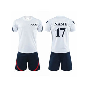 Ropa deportiva de fútbol personalizada para hombre, entrenamiento de 100% de poliéster, ropa de fútbol de secado rápido, equipo de fútbol al por mayor de equipos OEM de EE. UU., conjunto completo - Product Image 2