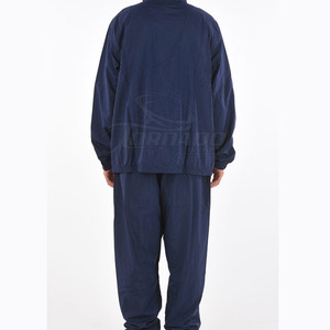 Vêtements de protection solaire pour le sport coupe-vent respirant à fermeture éclair survêtement pour hommes costume coupe-vent décontracté 2 pièces - Product Image 2