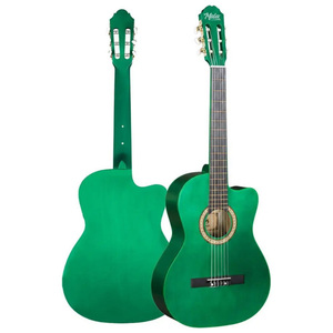 Guitarra Clásica Cutaway Morada 4/4, Juego Completo con Varilla de Ajuste, Soporte para Guitarra, Funda y Capo |   Midex CG-395PU - Product Image 3