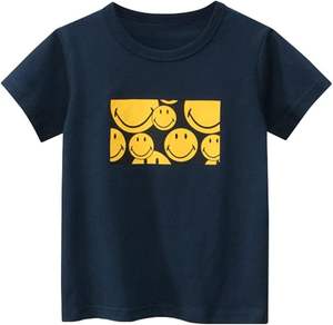 T-shirt pour enfants, imprimé personnalisé à manches courtes imprimé décontracté tricoté 100% coton 180 grammes - Product Image 1