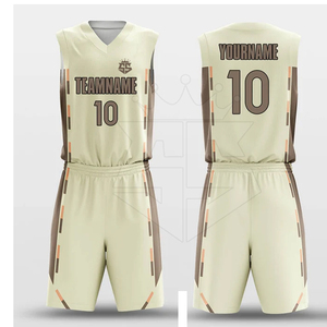 Uniforme de Baloncesto Reversible de Alta Calidad, Diseño Personalizado, Ropa Deportiva para Exteriores, 100% Poliéster, Transpirable y de Secado Rápido - Product Image 5
